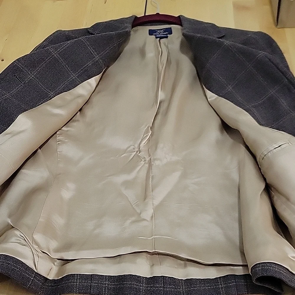 Brooks Brothers Wool Blazer Size 10 Brown - Picture 6 of 6